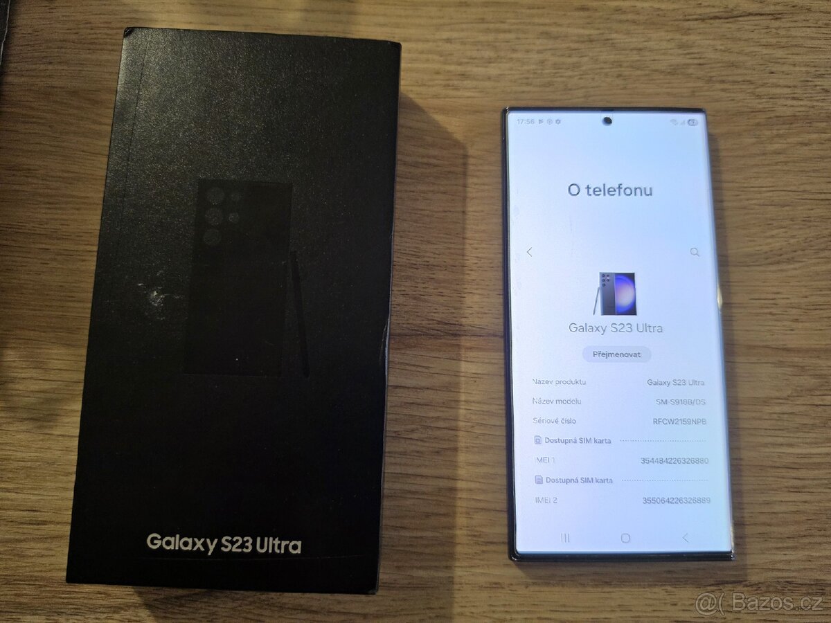 Samsung S23 Ultra 512GB černý