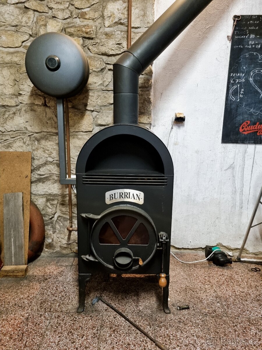 Krbová kamna s vymenikem