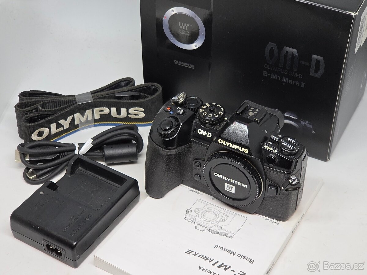 OLYMPUS OM-D M1 Mark II v super stavu, krabice