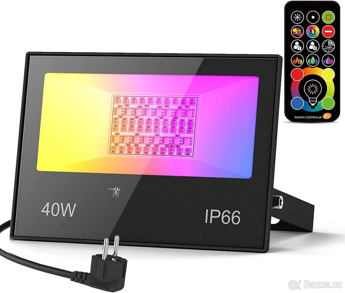 40W RGB LED světlomet