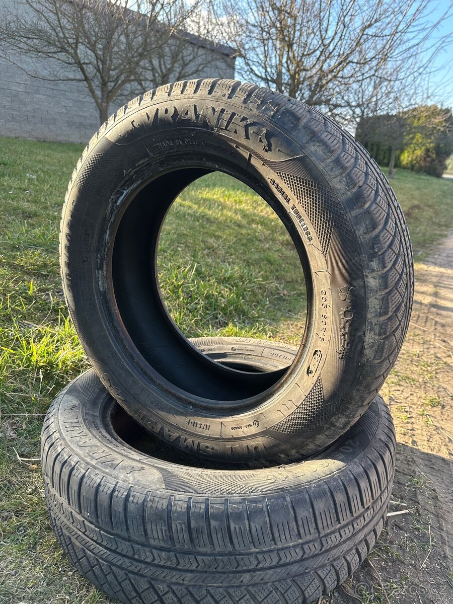 Celoroční 205/60 R16 Vraník, DOT 2021