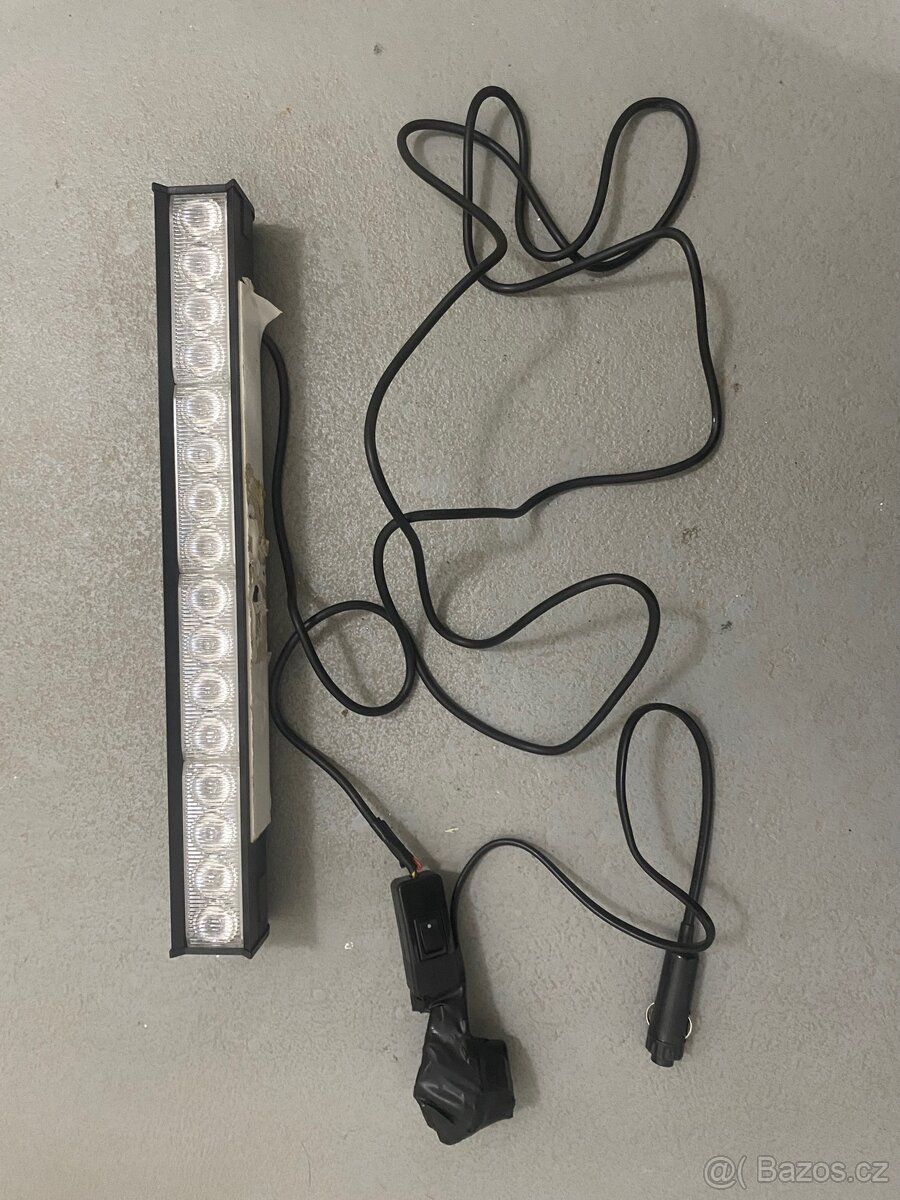 LED rampa červená 38cm