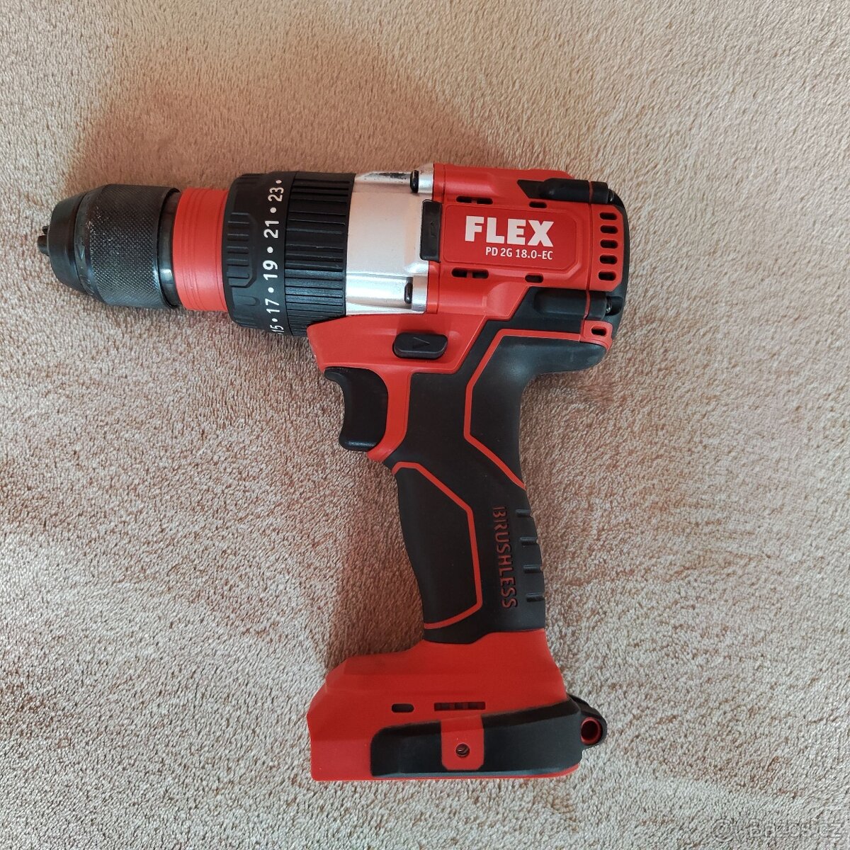 AKU vrtačka FLEX PD 2G 18.0-EC s rychlonabíječkou