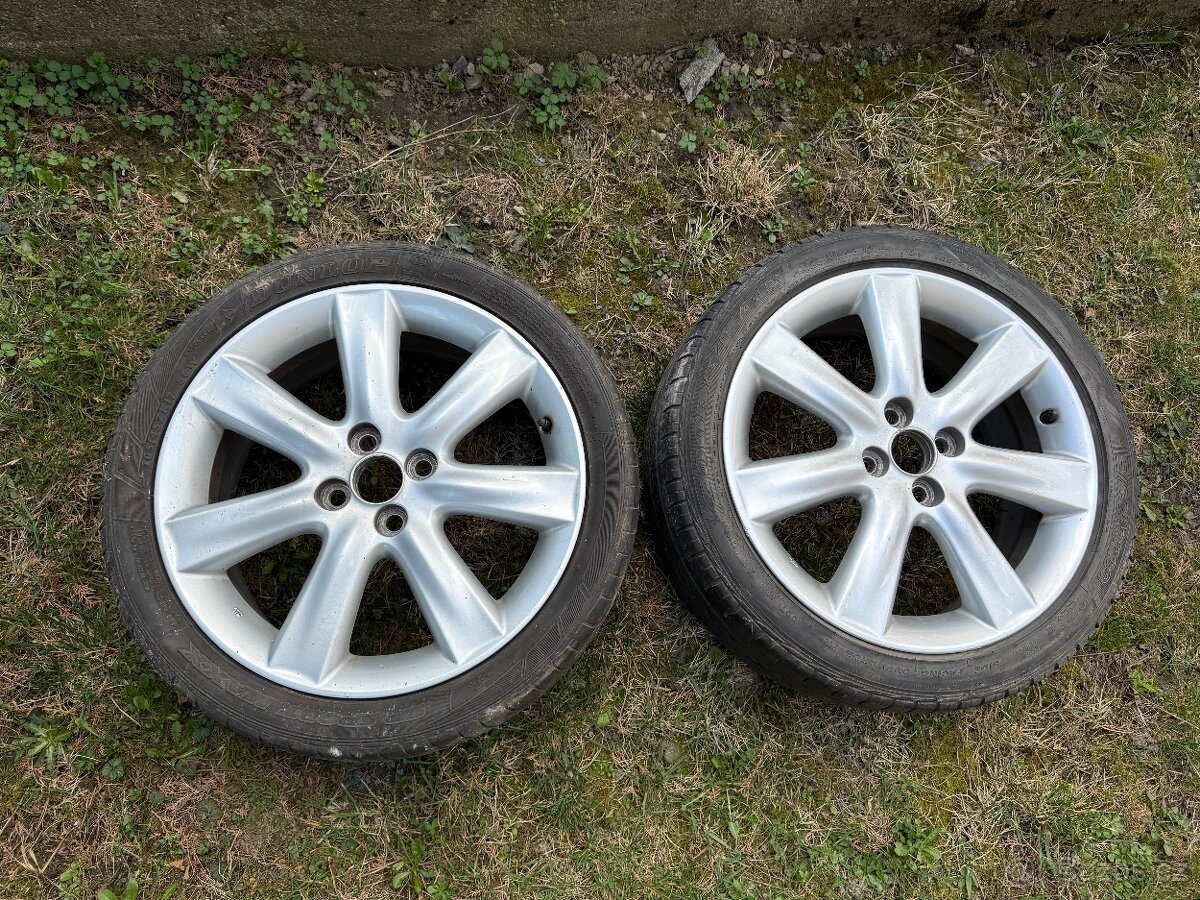 2ks originální 17" alu disk Toyota