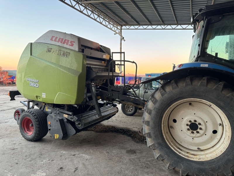 Lis na kulaté balíky s variabilní komorou Claas Variant 360