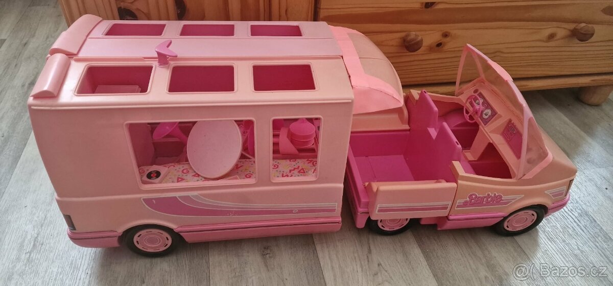 BARBIE KARAVAN SNŮ S KABRIOLETEM, PC 2.600KČ