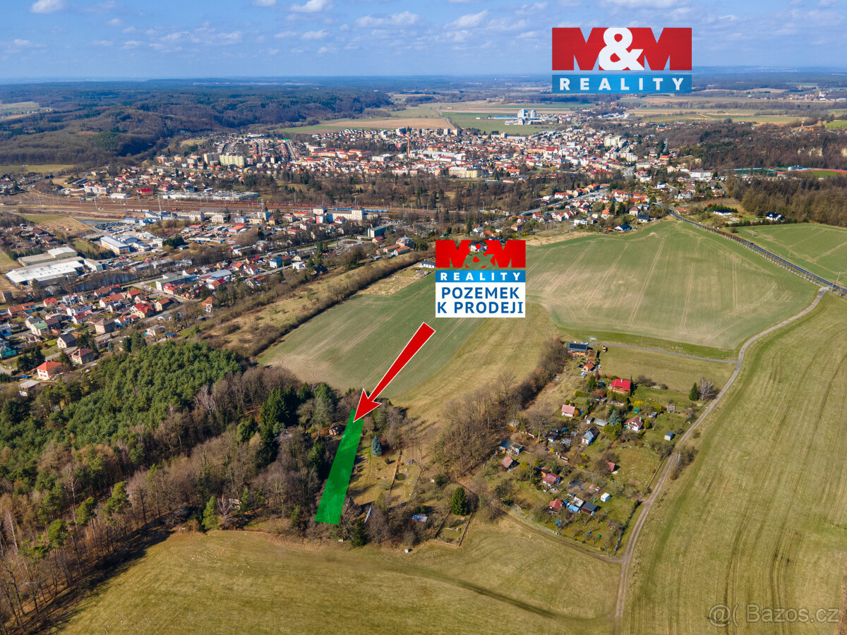 Prodej zahrady, 1186 m², Choceň