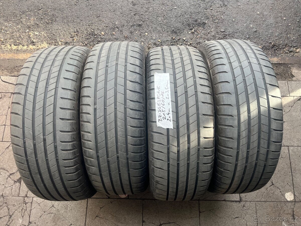 215/60 R16 letní BRIDGESTONE