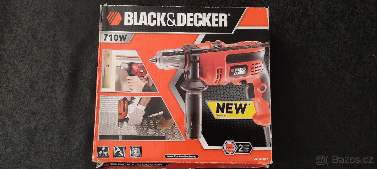 Vrtačka Black & Decker CD714CRES