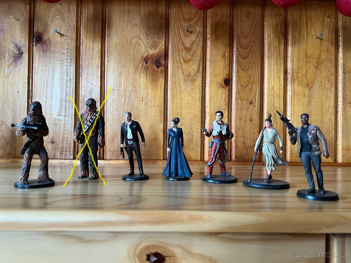 Sbírka Star Wars figurky