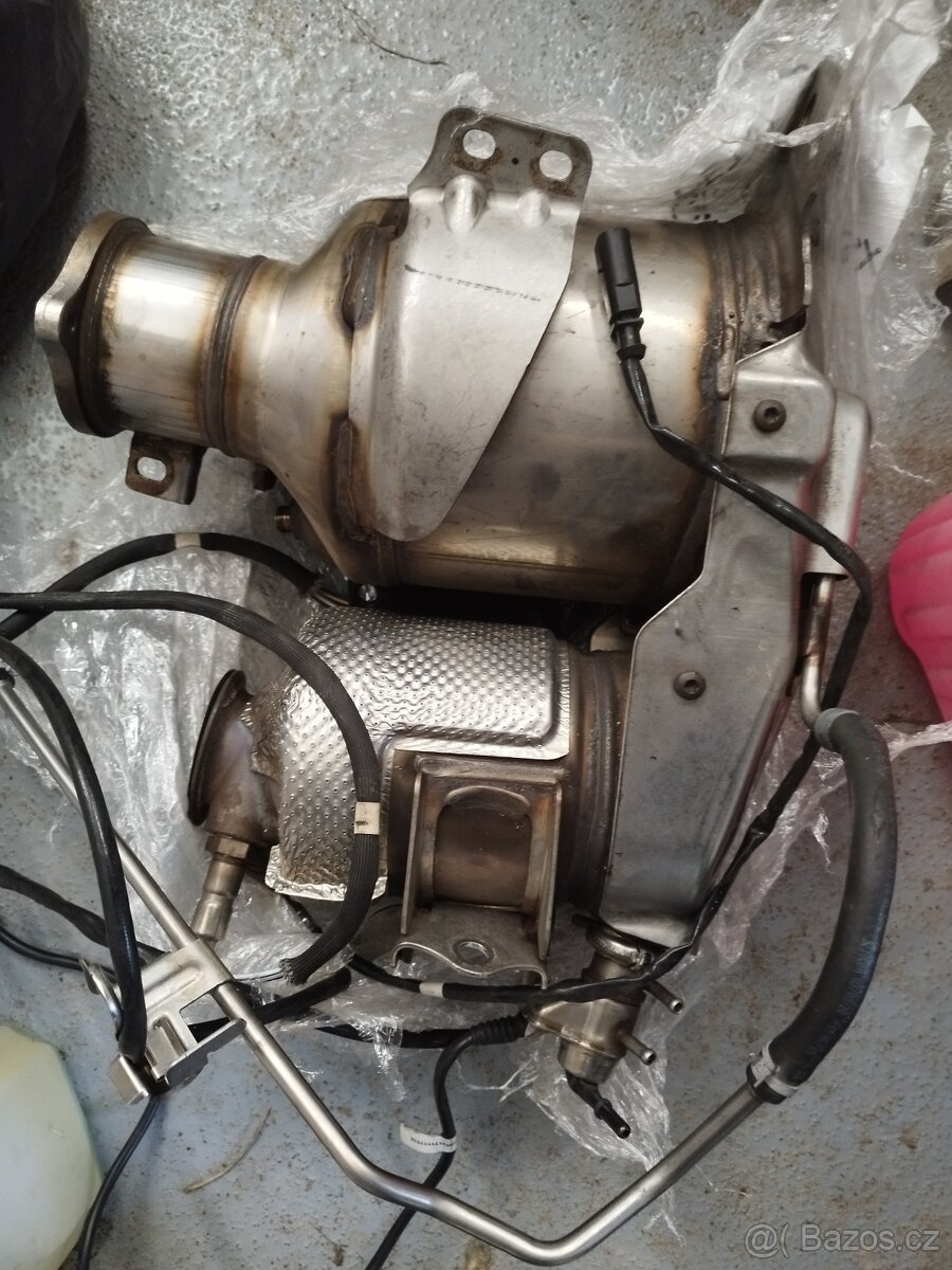 Audi A4 B9, filtr pevných částic.