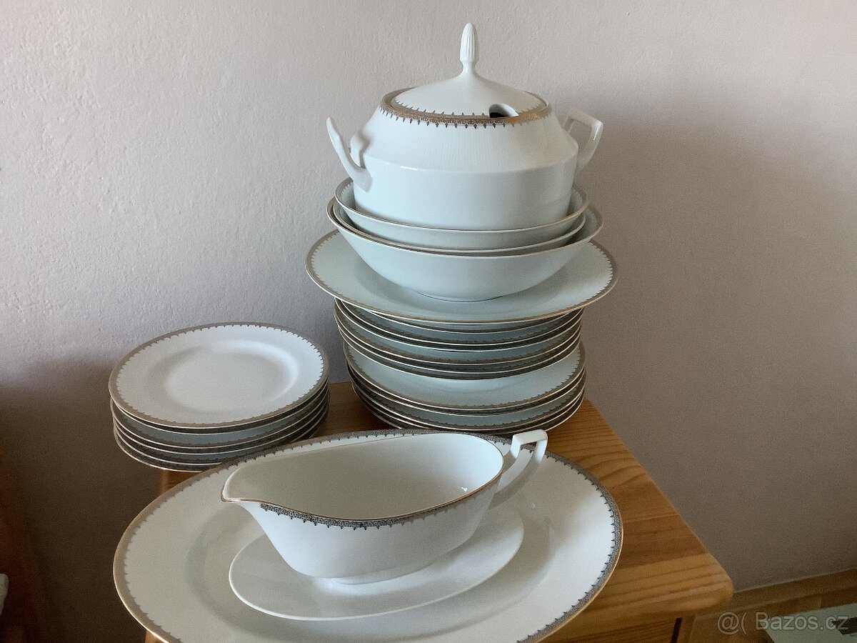 Porcelánová jídelní souprava H&C Chodov