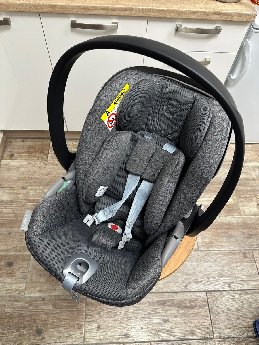 Autosedačka Cybex Platinum Cloud T size plus mirage grey