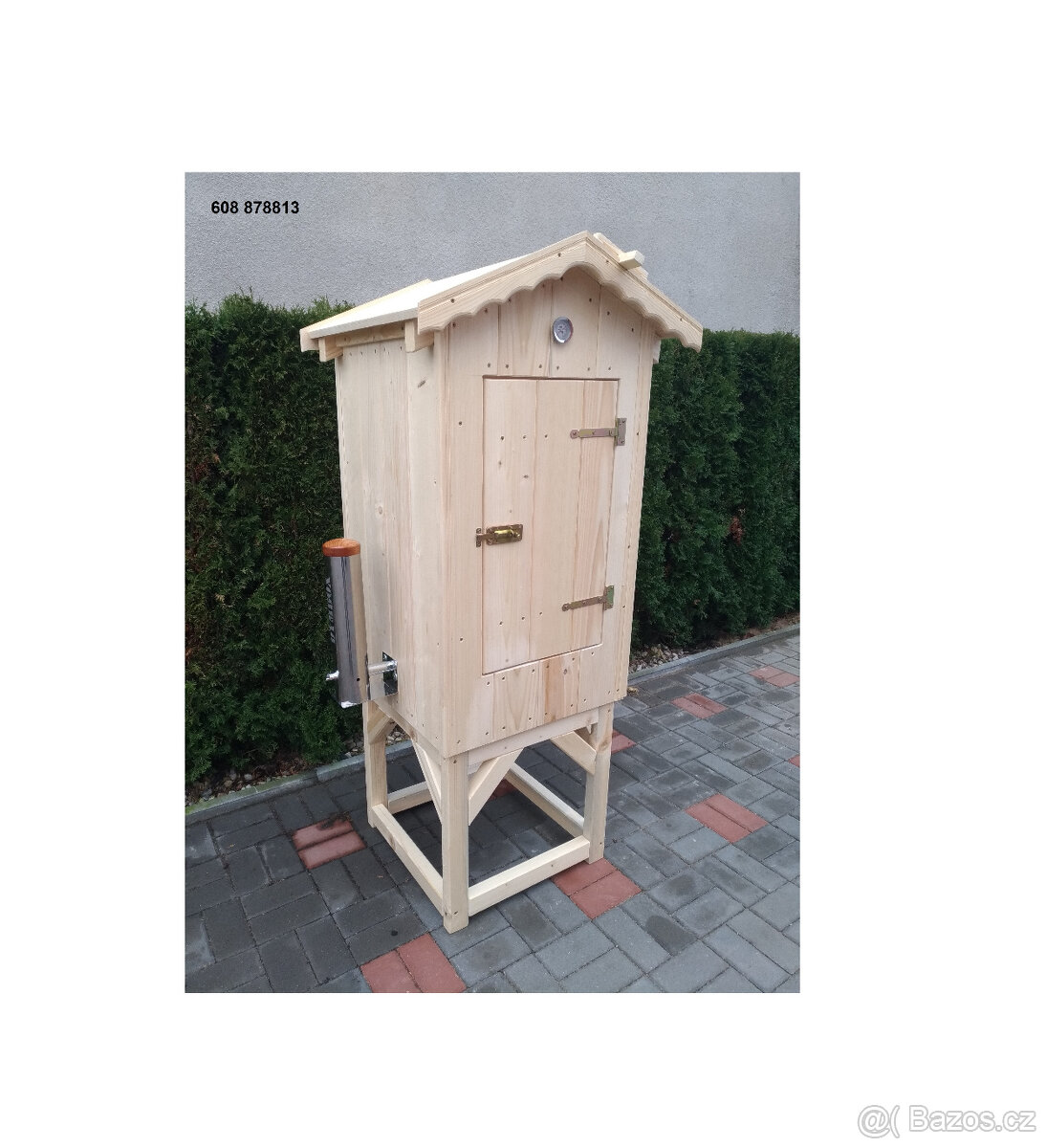 Elektrická dřevěná udírna s DYMBOXEM