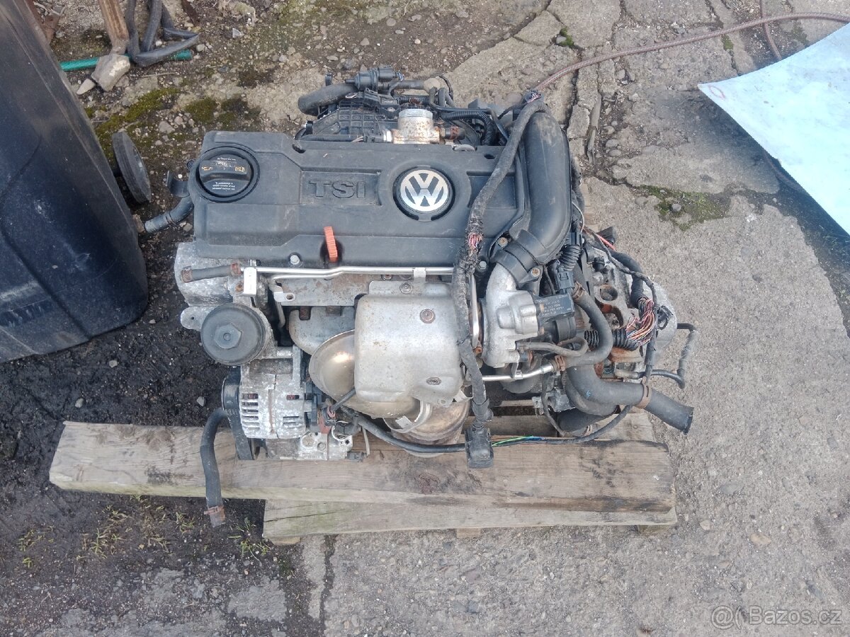 Motor a převodovka 1,6tsi