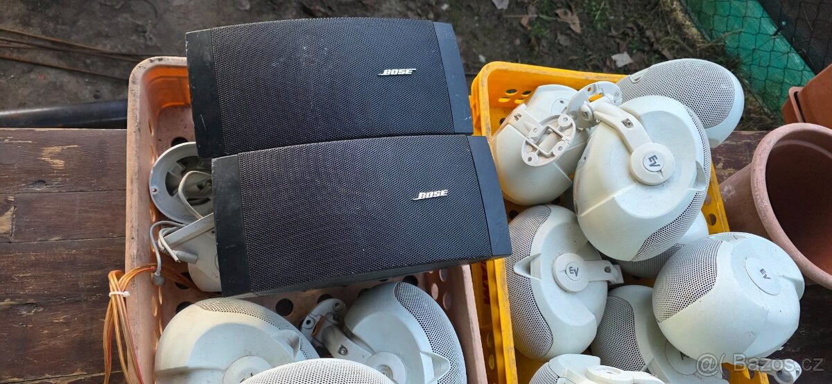 100V reproduktory BOSE a EVID