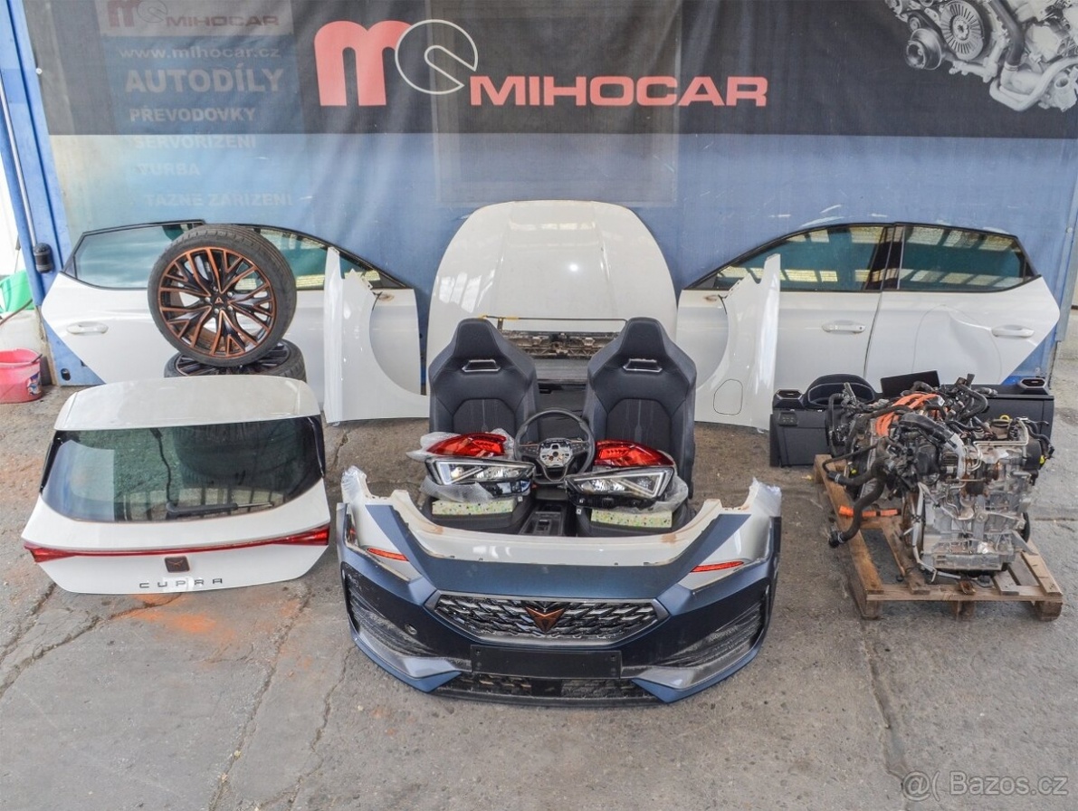 Prodám SEAT LEON (5FA) 2020- náhradní díly