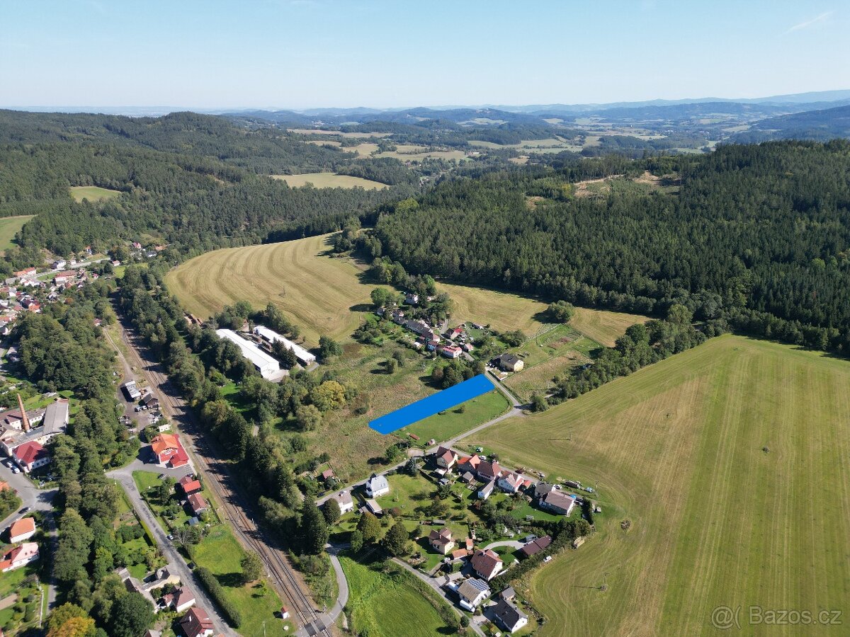 900 Kč/m2 - Pozemek Šumava - Kolinec.