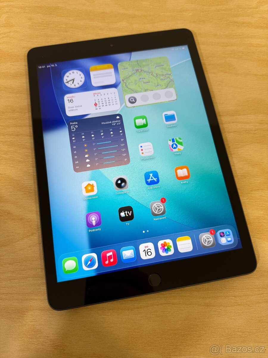 Apple Ipad 10.2 (2020) 128GB, Grey, Wifi IOS 26
