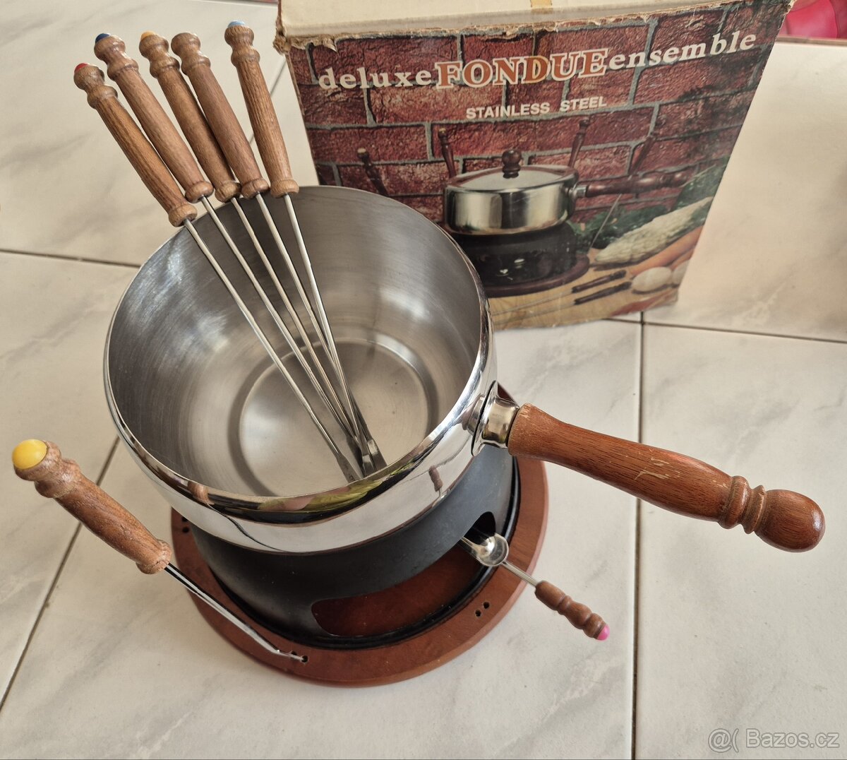 RETRO deluxe Fondue