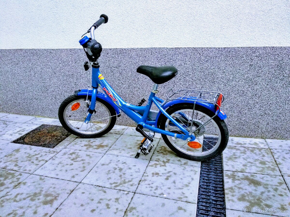 Detske kolo Puky 16" s vybavou