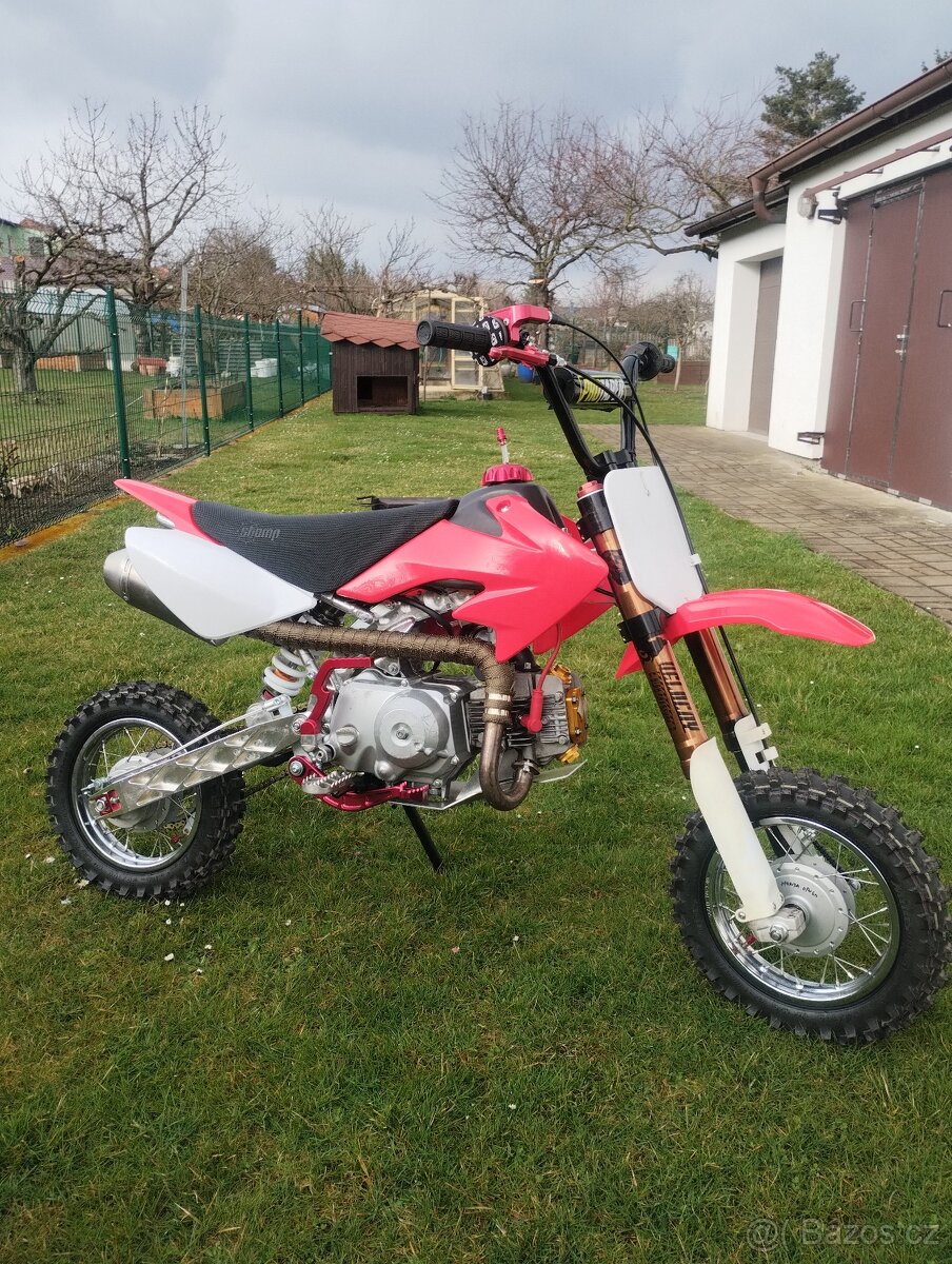 Honda crf 50 přestavba Kamikaze