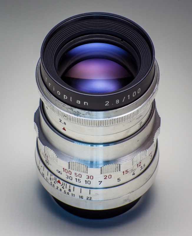 Meyer Optik Görlitz Trioplan 100 f2,8 (bajonet Sony E)