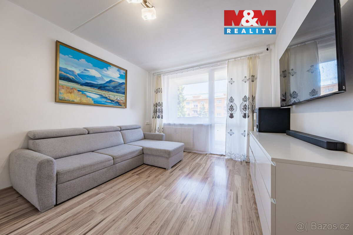 Prodej bytu 3+1, 62 m², DV, Chomutov, ul. Borová