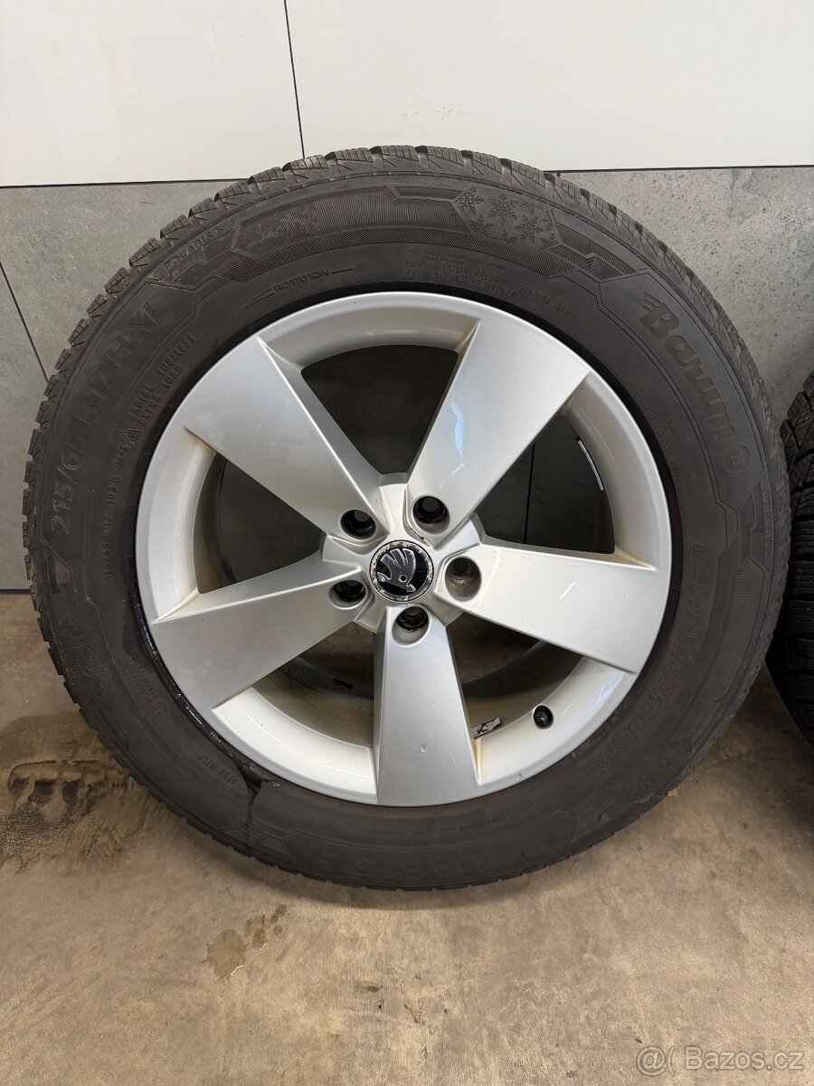 Alu kola Kodiaq R17