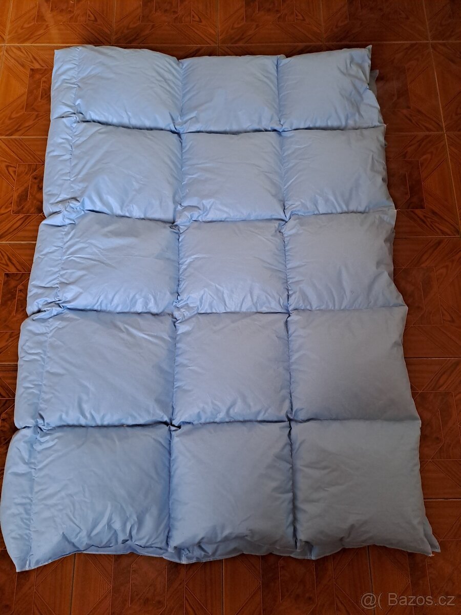 Prodám 2 nové prošívané péřové deky