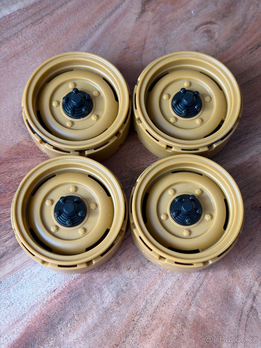 Plastové beadlock disky 1.9 pro RC auta