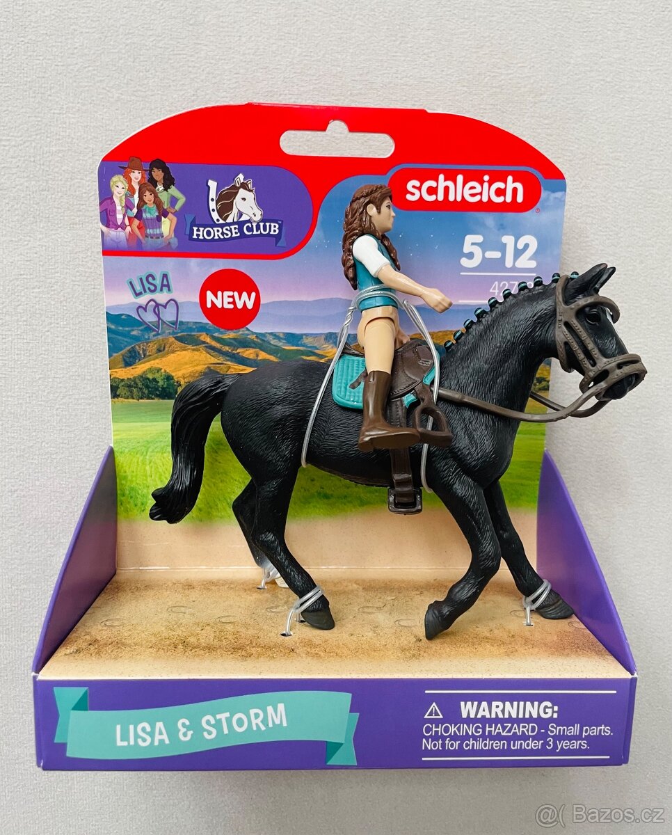 Schleich kůň a jezdkyně