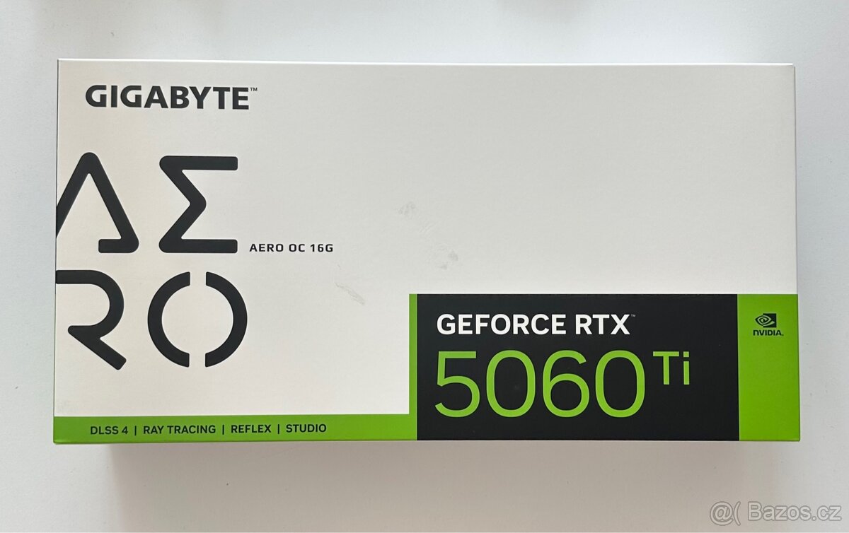 GIGABYTE GeForce RTX 5060 Ti AERO OC 16G