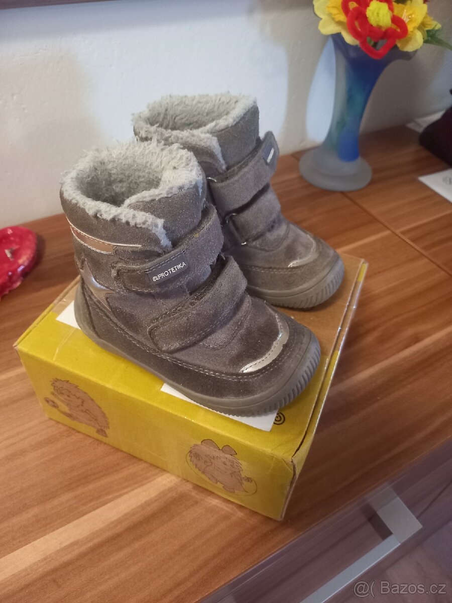 Dětské boty zimni Protetika LINET GREY