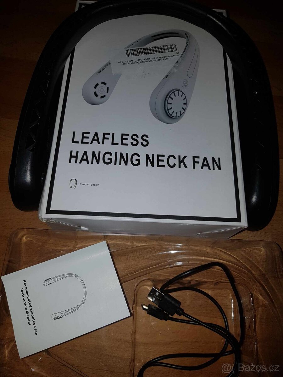 Osobní mini ventilátor na krk- Nové