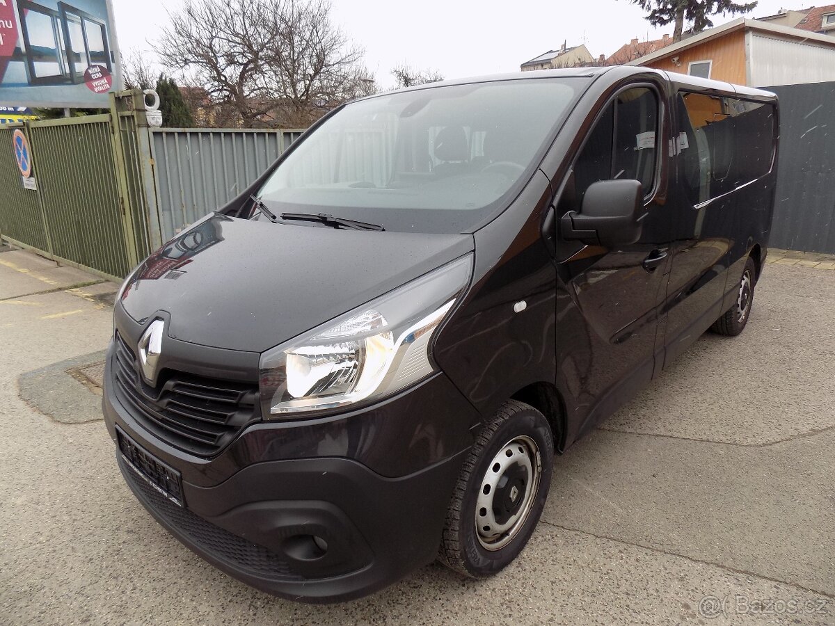 Renault Trafic DCI 120 DC KLIMA TEMP 6 sed.