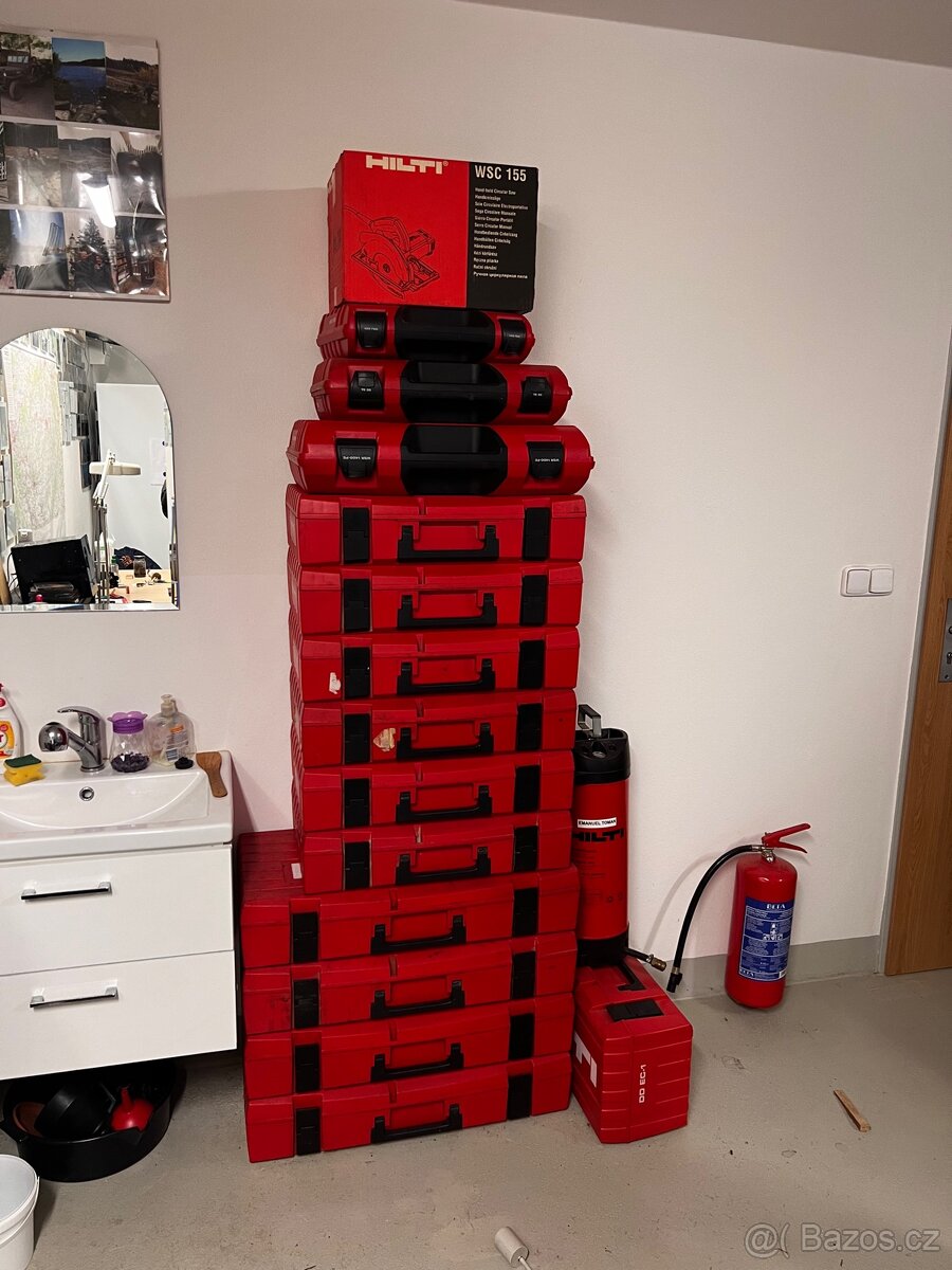 HILTI bourací, sekací, vrtací kladiva