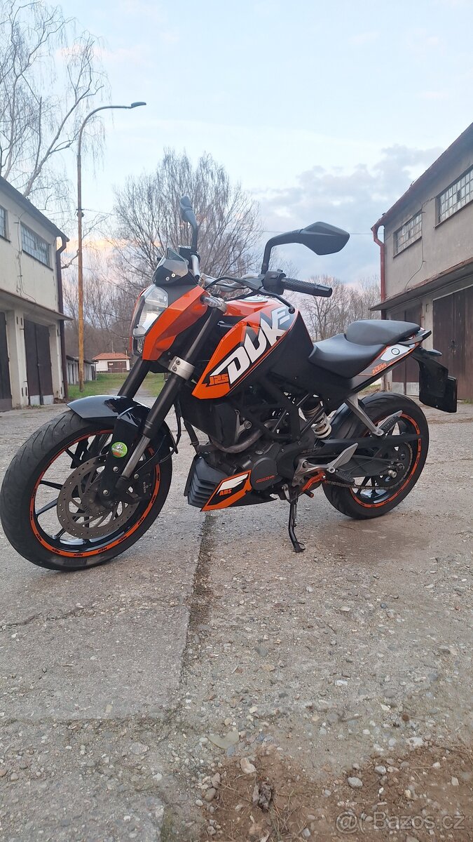 Ktm duke 125 2014 11kw abs