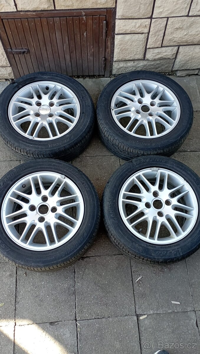Alu disky R15 letní pneu