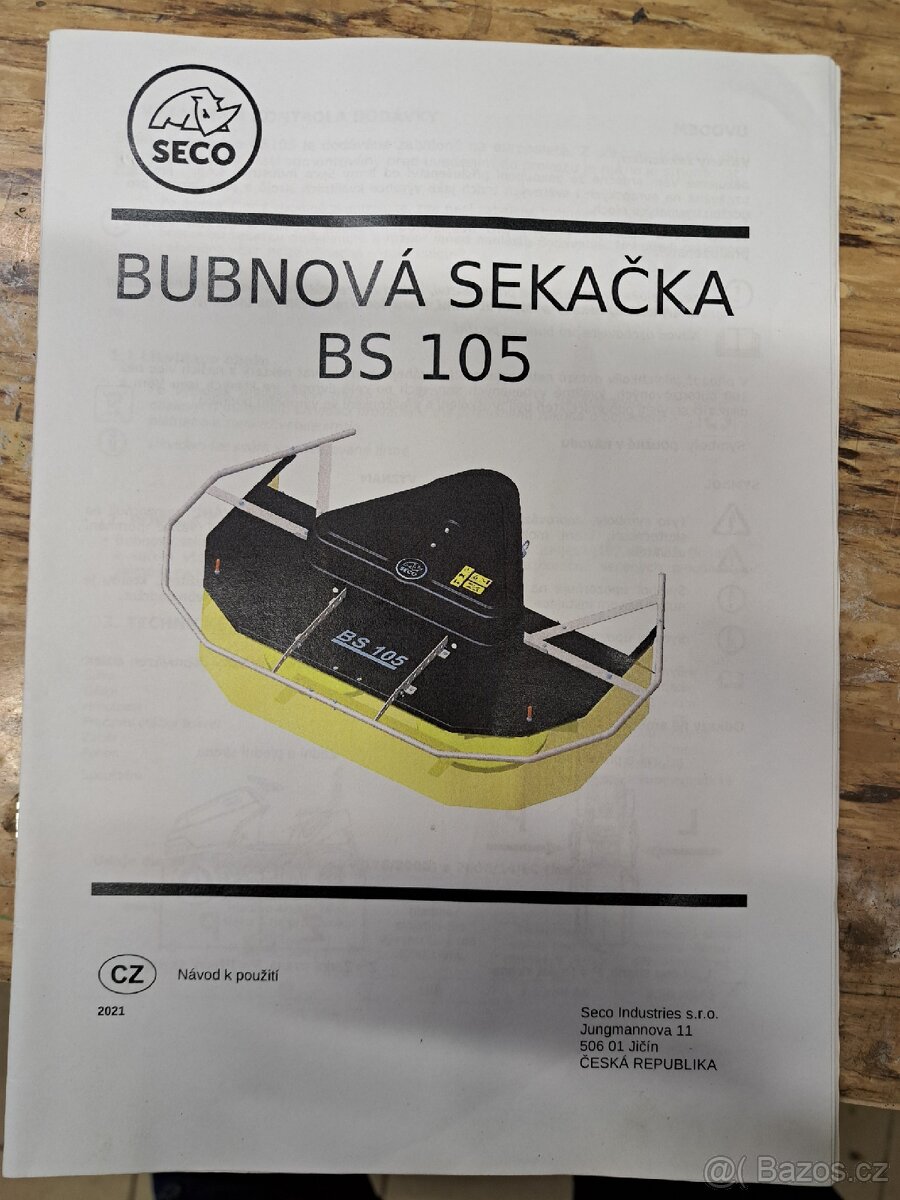 Dvoububnová sekačka SECO