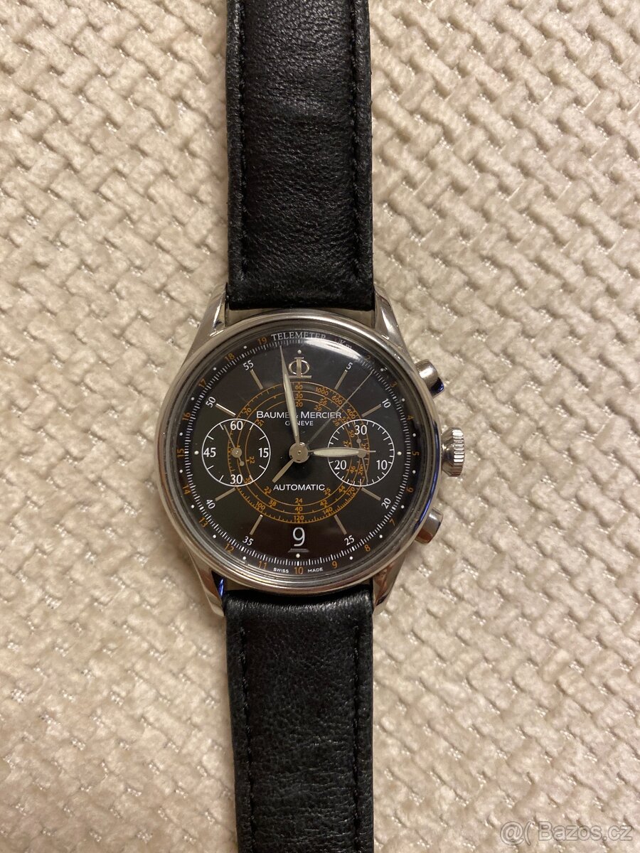 Baume & Mercier Automatic Chronograph – elegantní vintage st