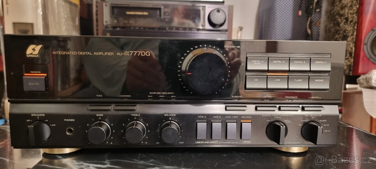SANSUI AU-α 777DG + D.O. SANSUI RS 1160