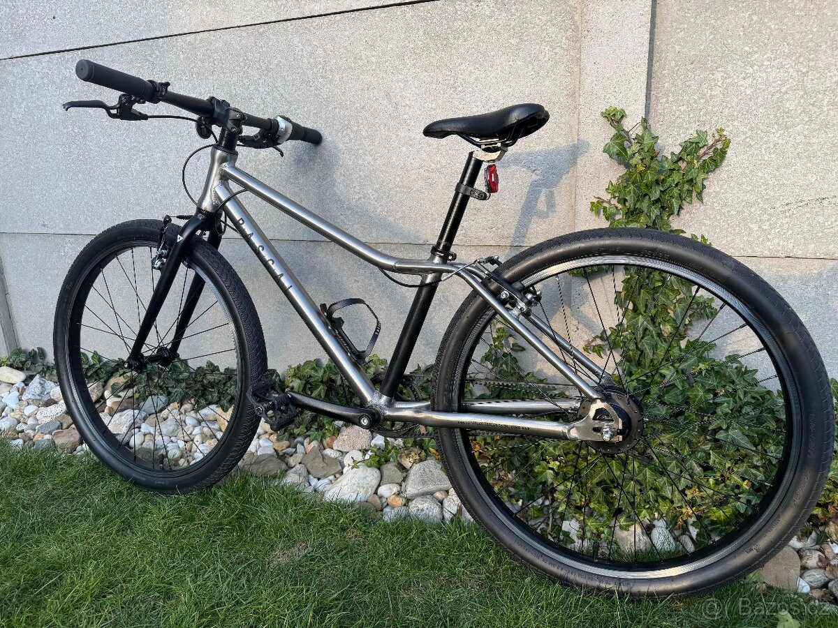 dětské kolo Rascal 24 Titanium, 7 rychlostí, řemen, TOP stav