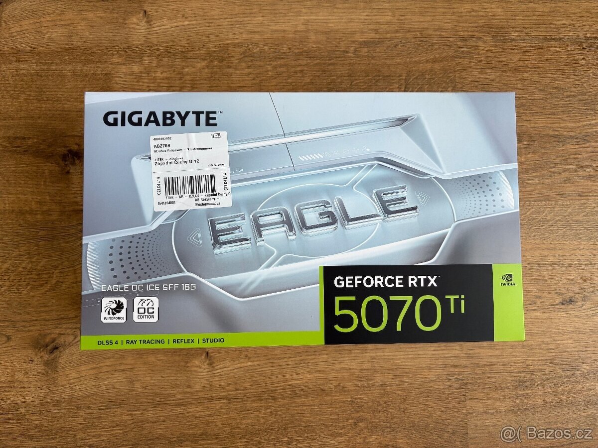 GeForce RTX 5070 Ti EAGLE OC ICE SFF 16G