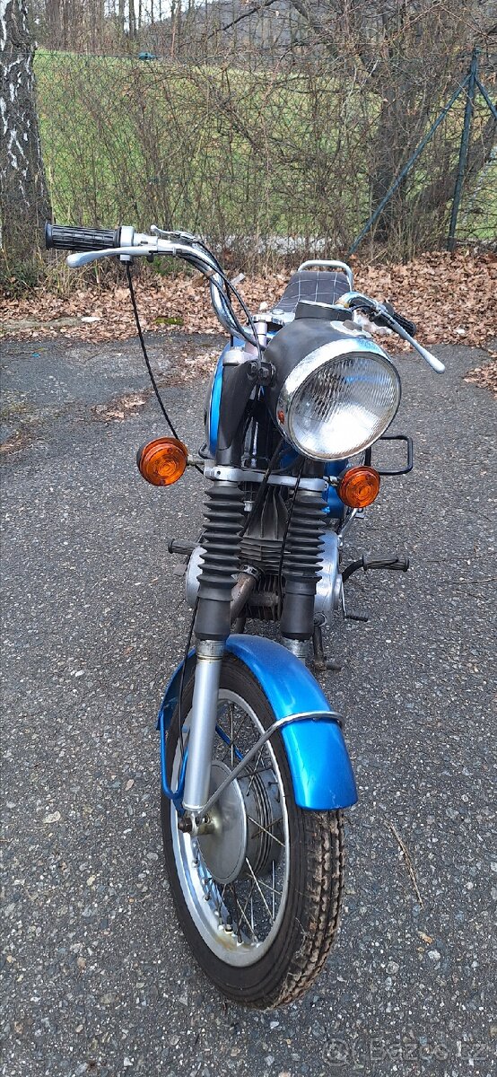 Mz ts 250 pěkná patinovka