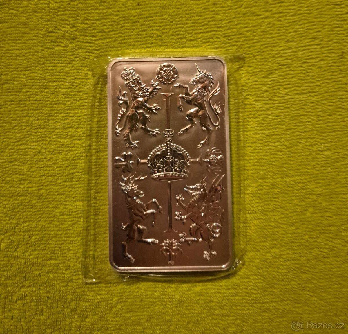 311g stříbrný slitek The Royal Mint