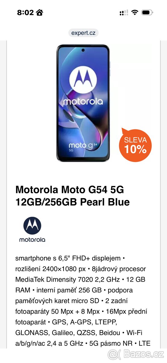 Motorola G54
