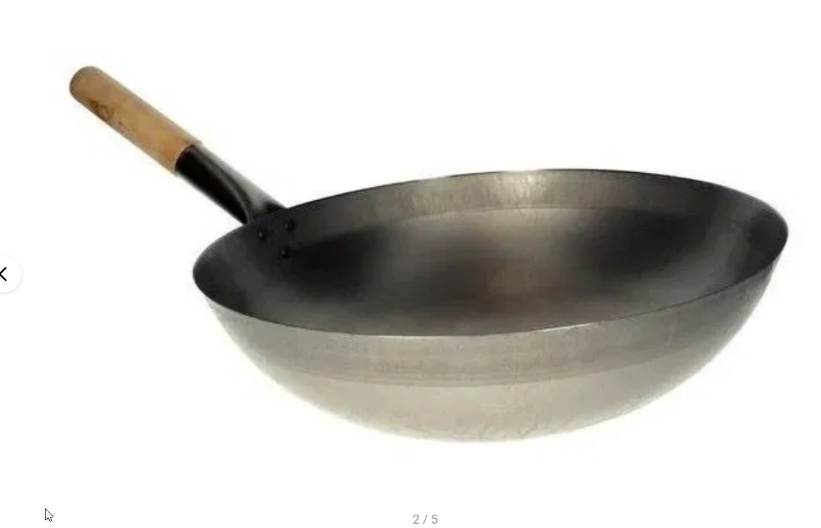 Wok pánev z čínské restaurace