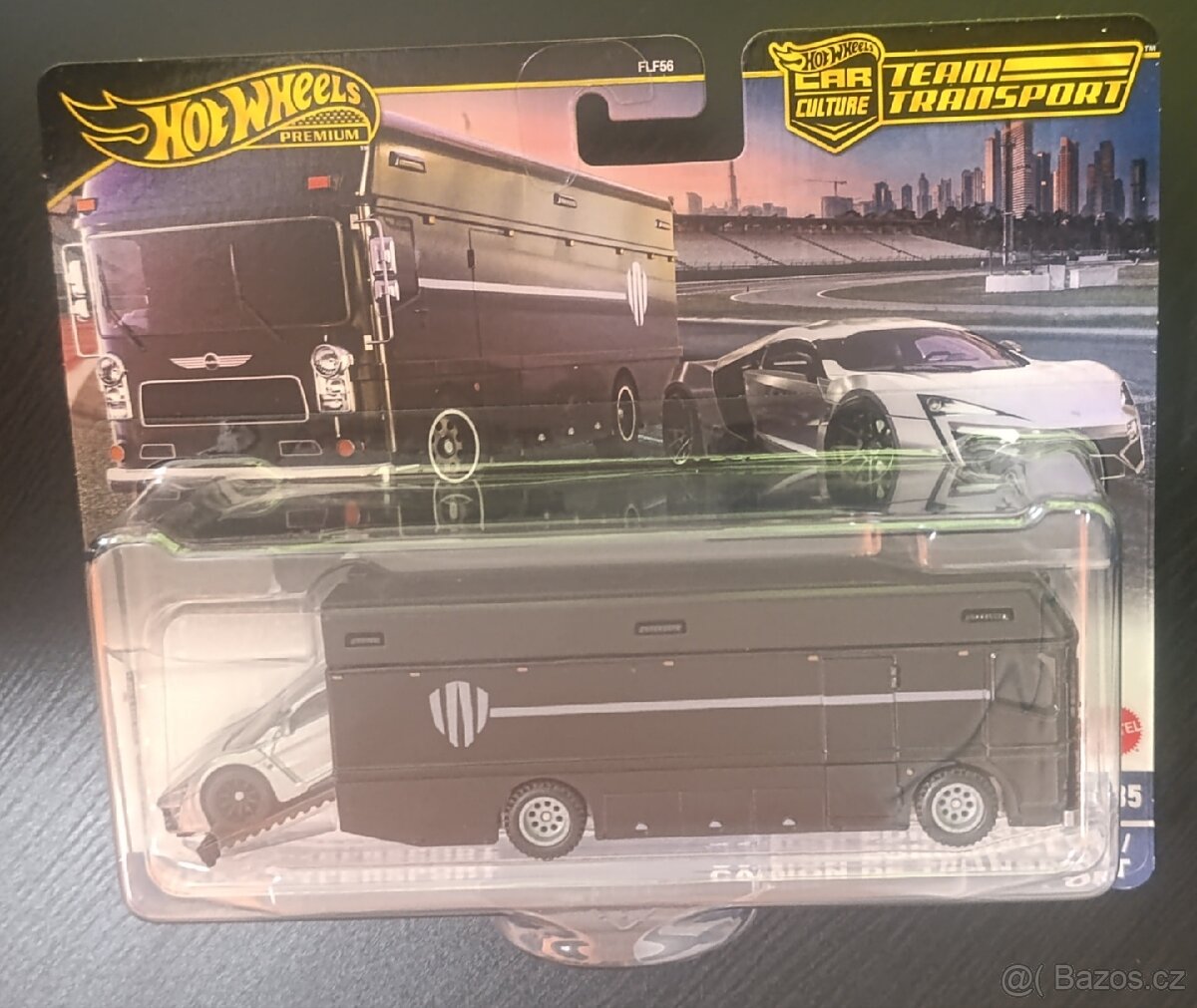 Hot Wheels premium Lykan transport + dárek
