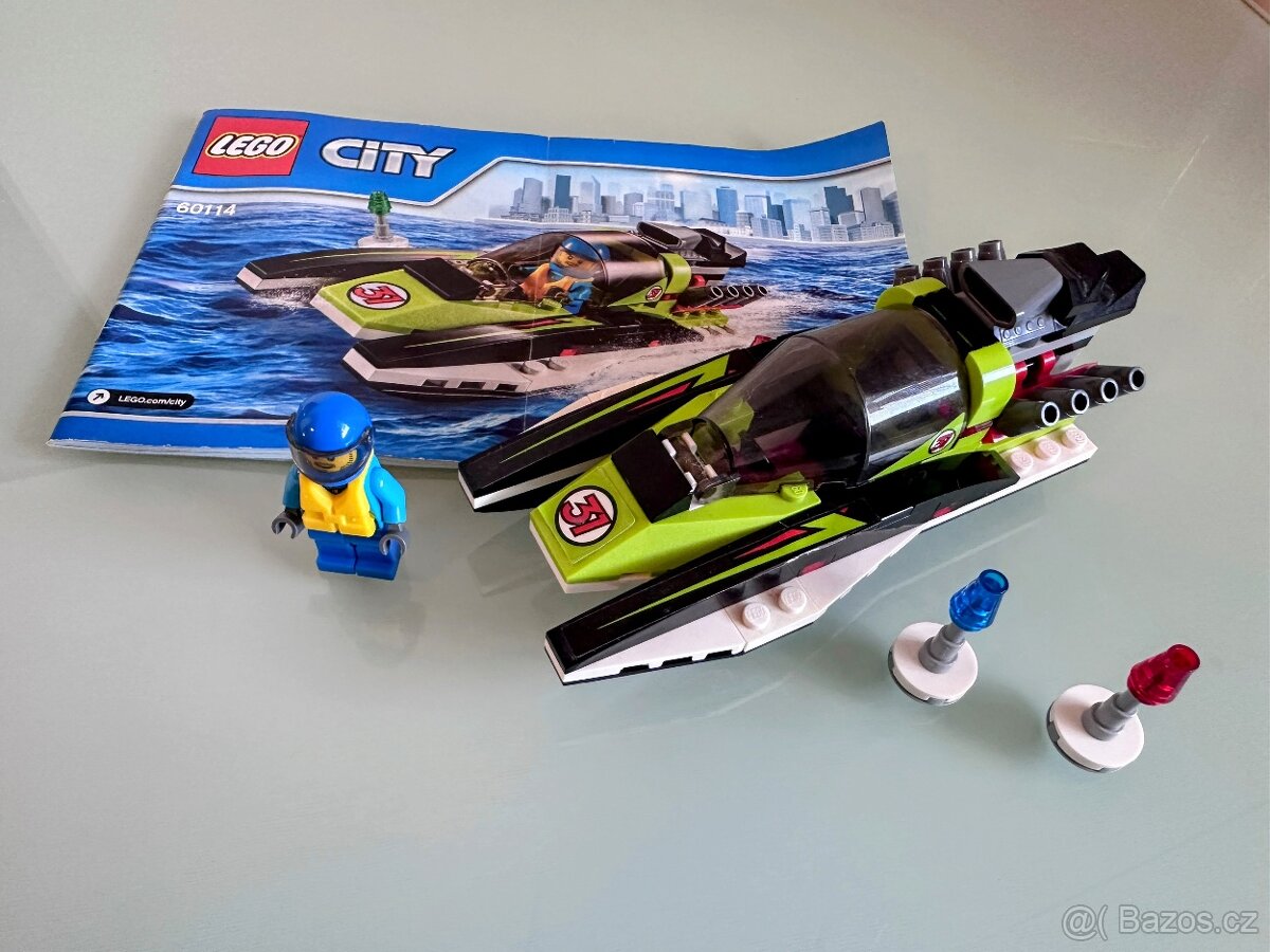 Souhrn LEGO City setů (60055, 60114,..)